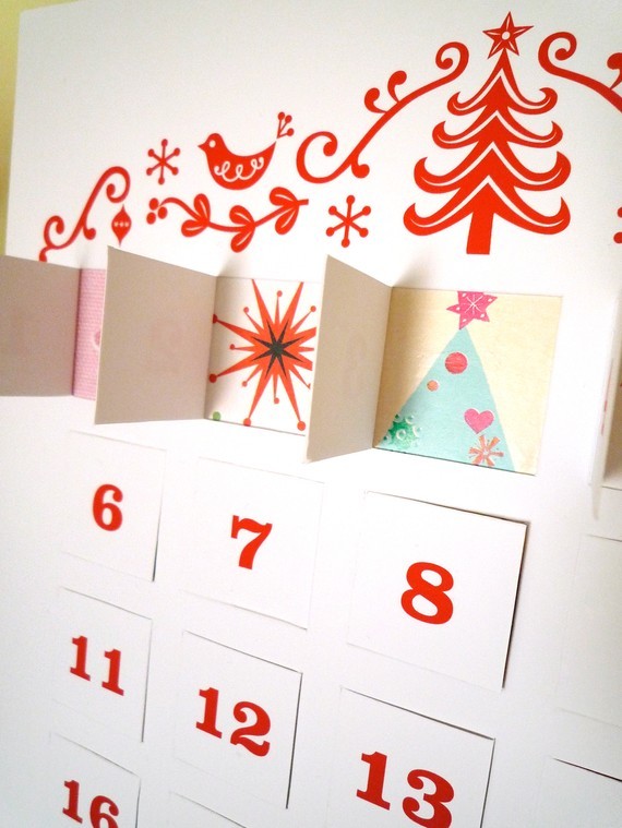 Advent Calendar DIY Template by Nina Max Daly