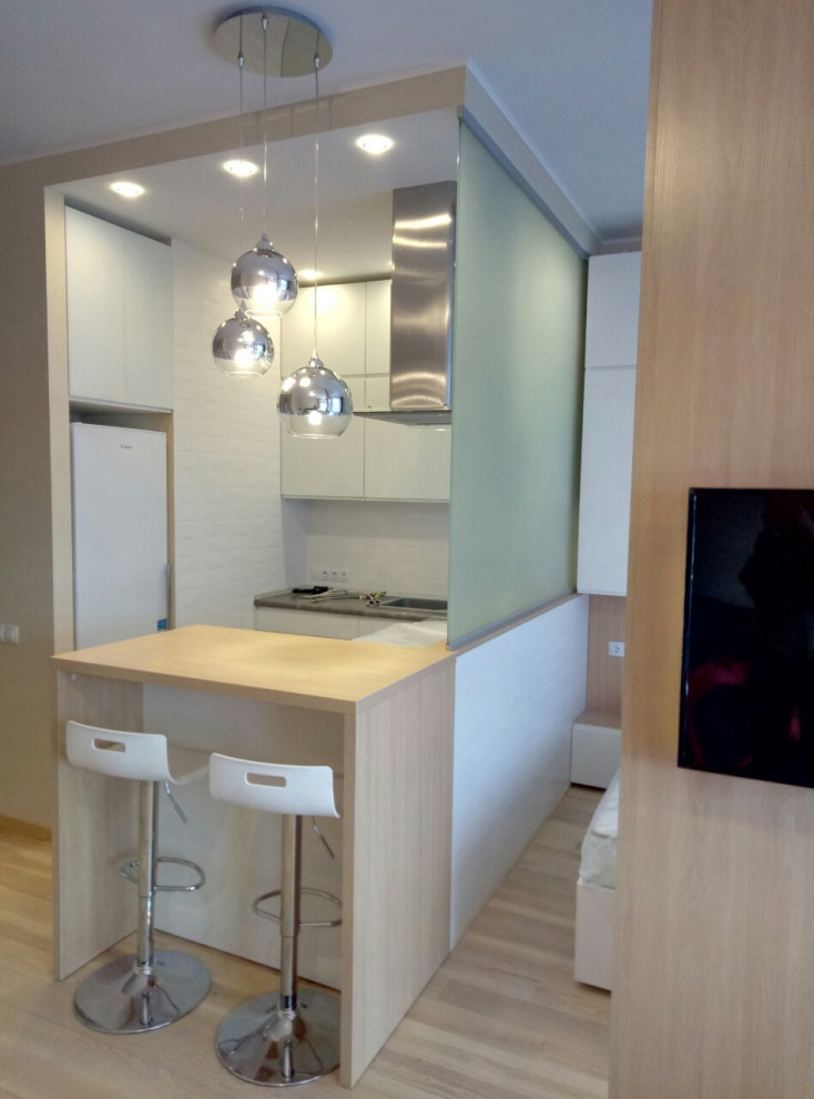 Avant et après. Projet de design pour le studio