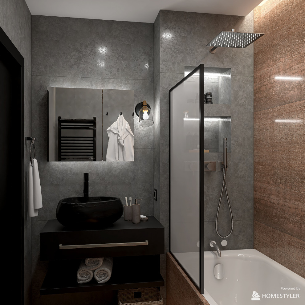 Проект трехкомнатной квартиры