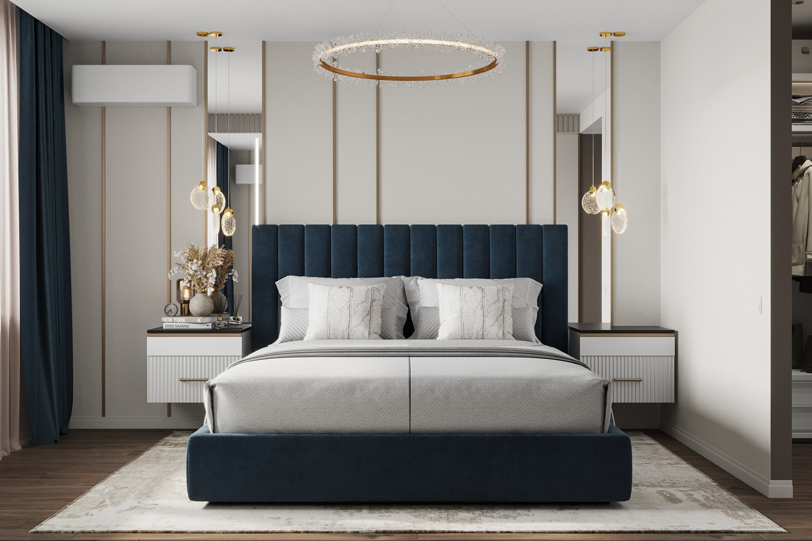 Дизайн двухкомнатной квартиры Парк 17