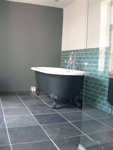 Ramsbottom modern-badezimmer
