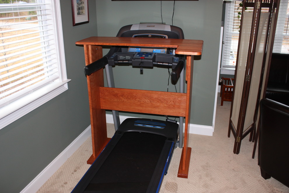 Treadmill Desk Modern Fitnessraum Atlanta Von What Wood