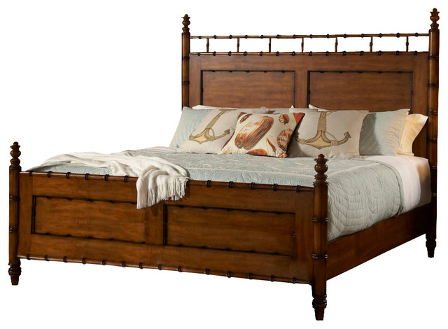 Fine Summer Home Queen Panel Bed, Lodge
