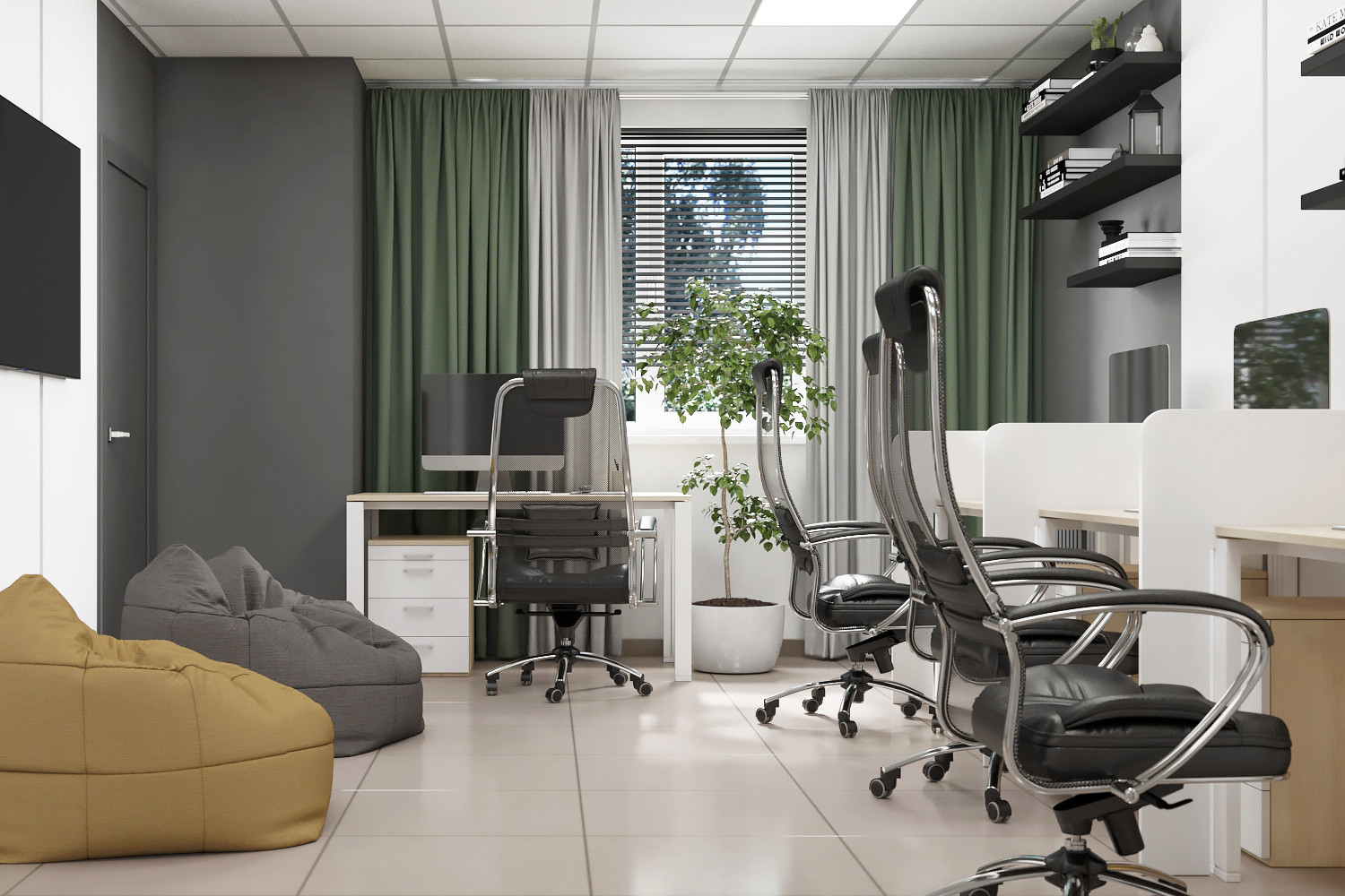 Офис для IT компании (полный проект)