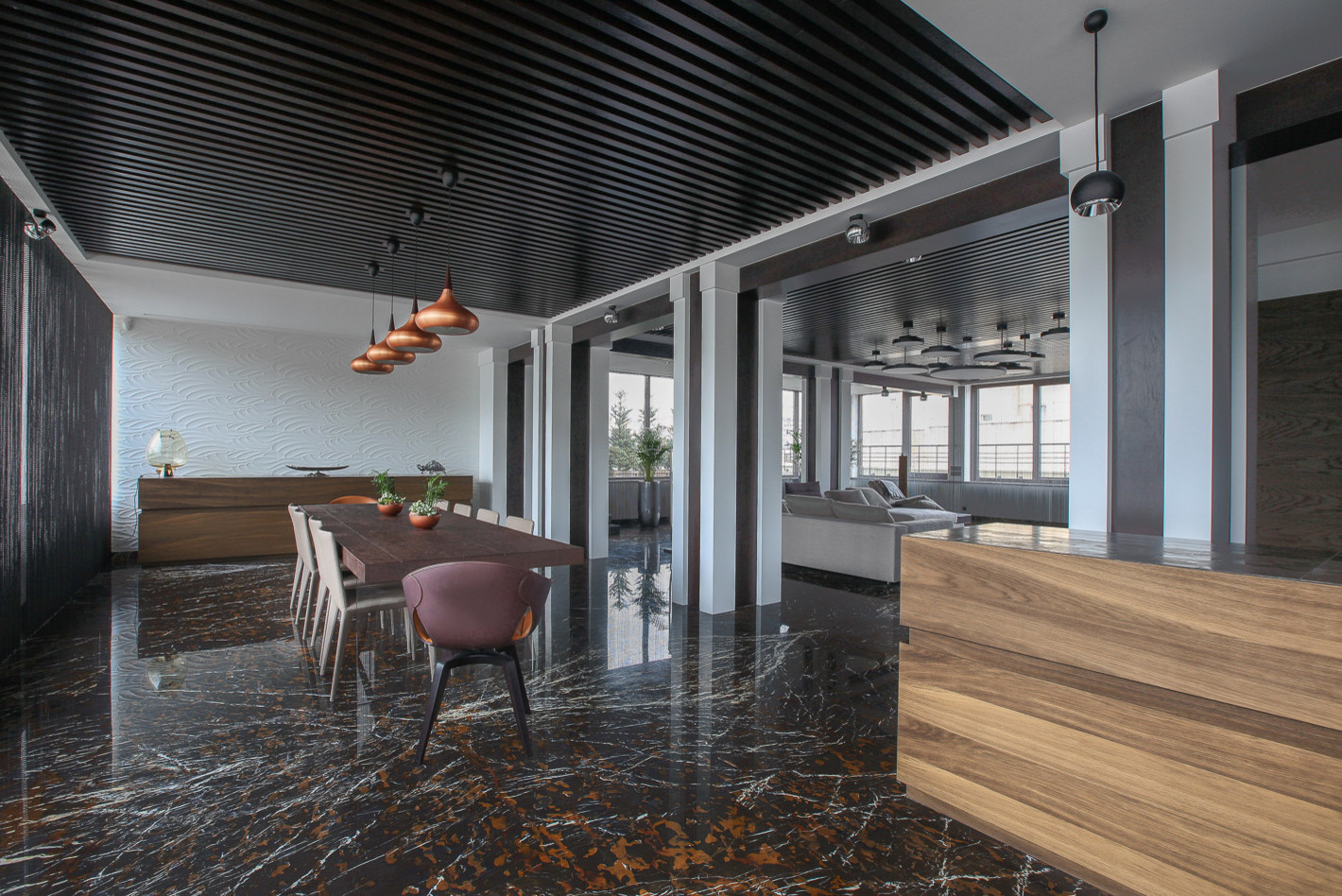 Проект 81 - Интерьер пентхауса