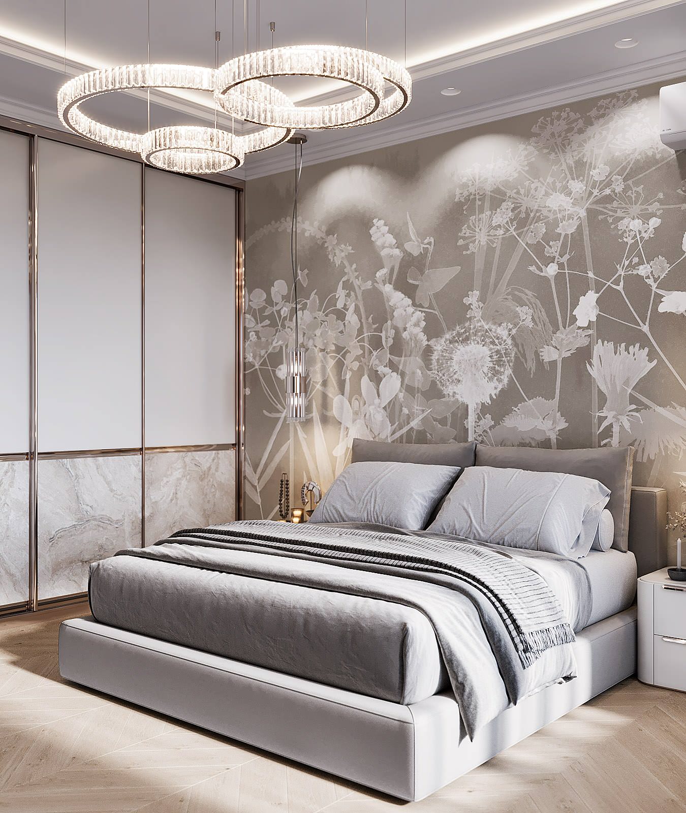 Проект интерьера частного дома, г. Ростов-на-Дону, площадью 120 кв.м.