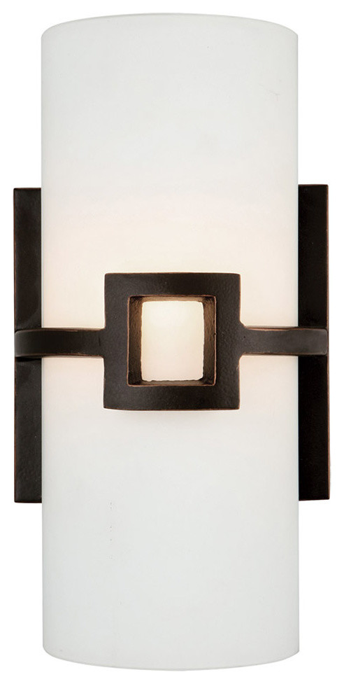 Monroe 2-Light Wall Sconce, Oil Rubbed Bronze