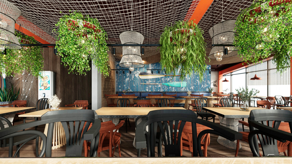 Fast food restaurant "The Fisherman's House"