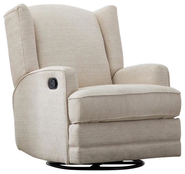 wingback swivel rocker