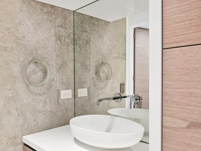 Hope Island Contemporary contemporary-powder-room