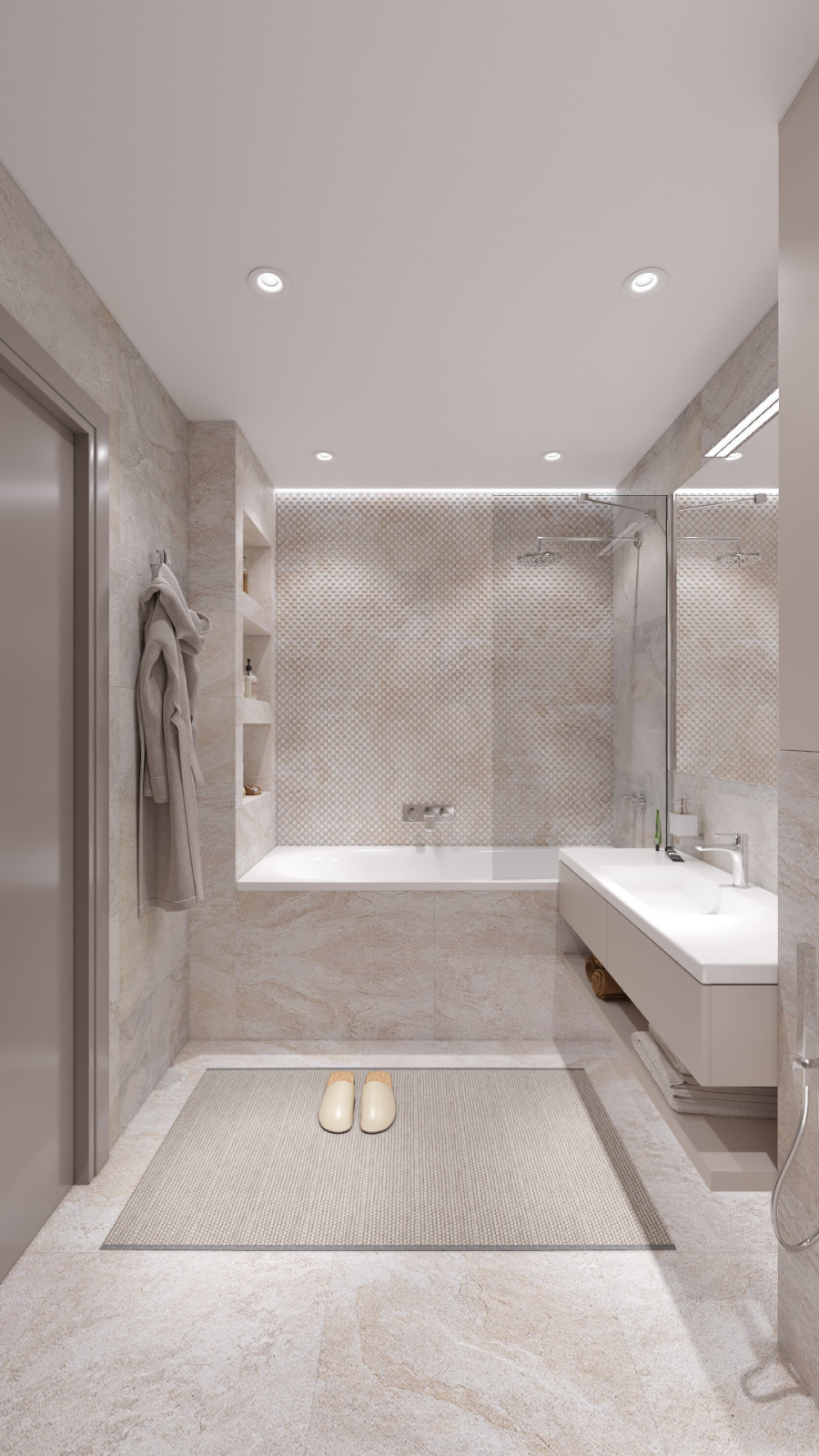 Дизайн трехкомнатной квартиры Днепр