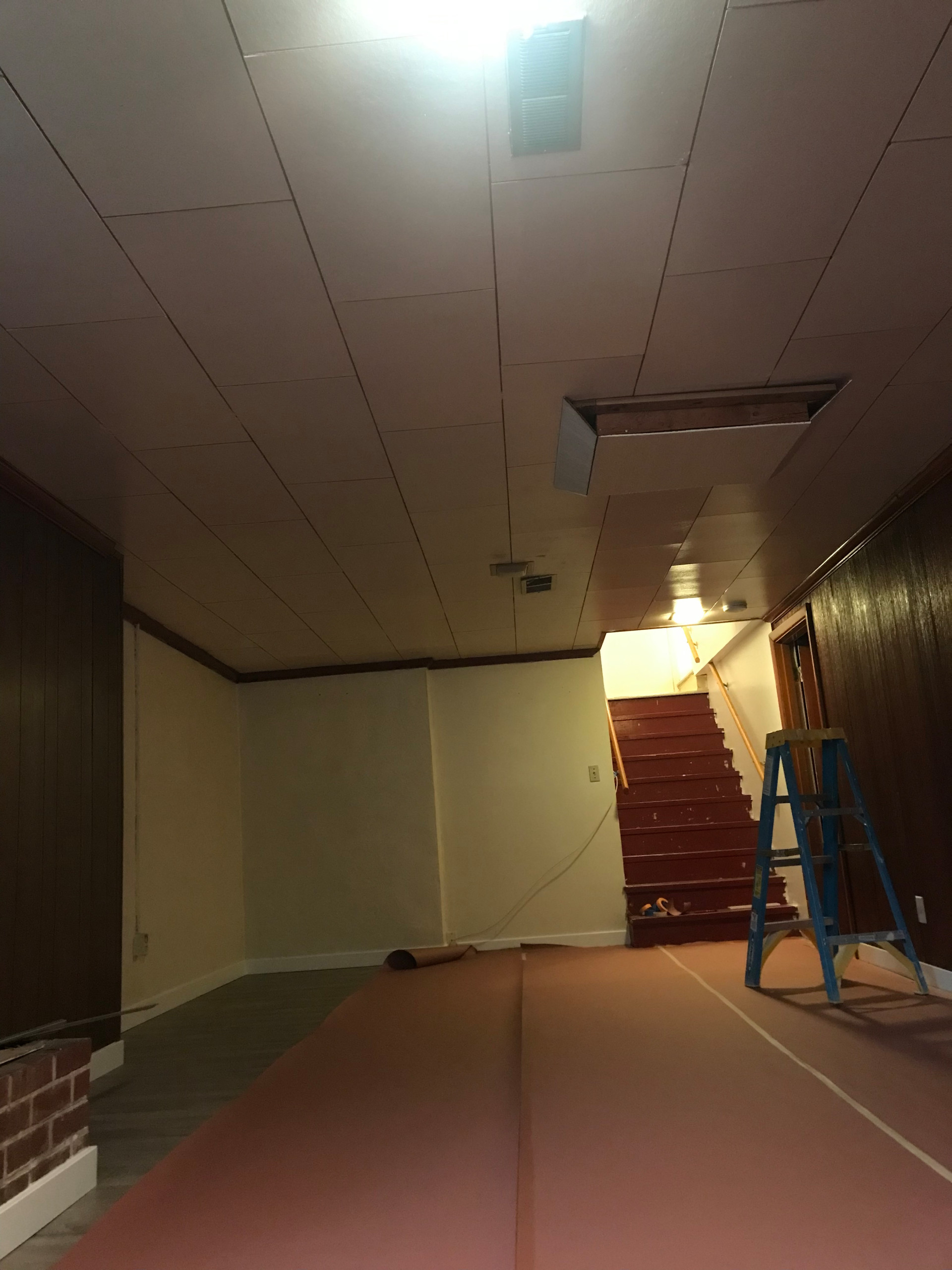 Interior basement