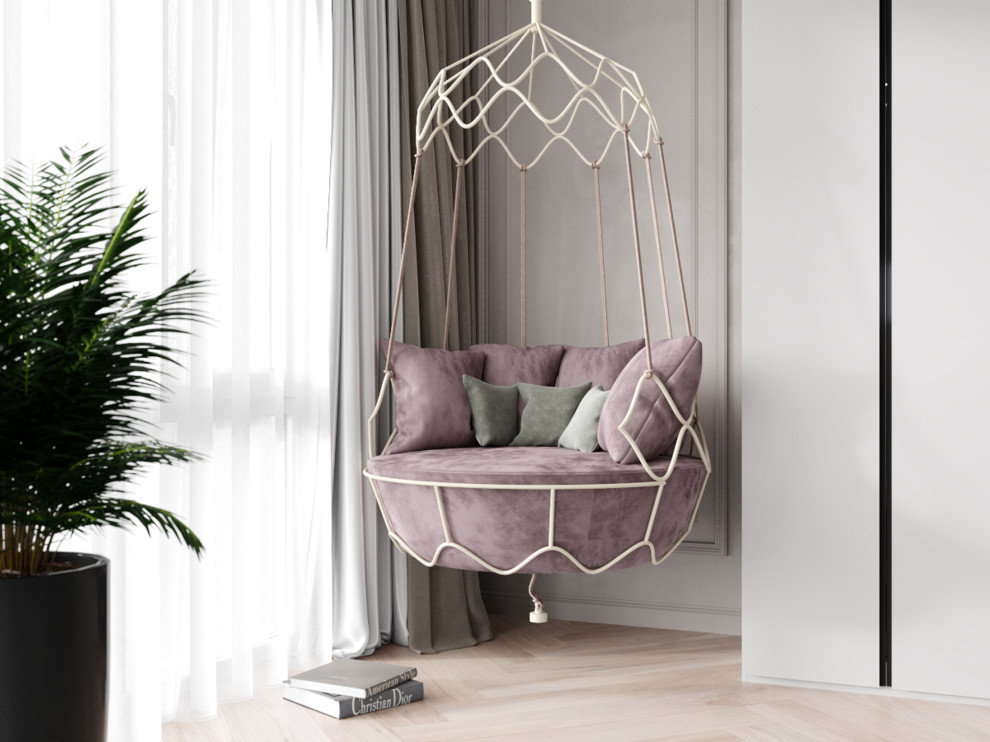 Спальня в проекте квартиры для Алексея и Анастасии