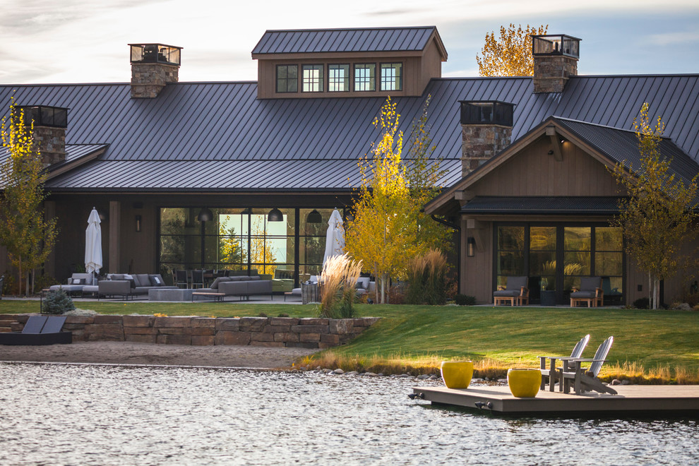 Montana Ranch Farmhouse Exterior San Francisco by Montana Ranch Farmhouse Exterior San Francisco by