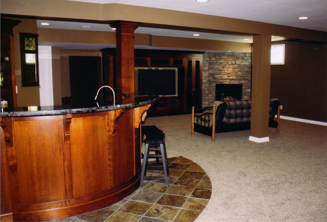 Basement Development transitional-basement