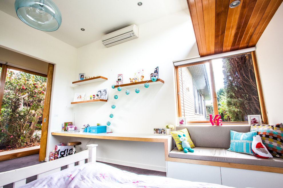 Design ideas for a modern kids' room in Melbourne.