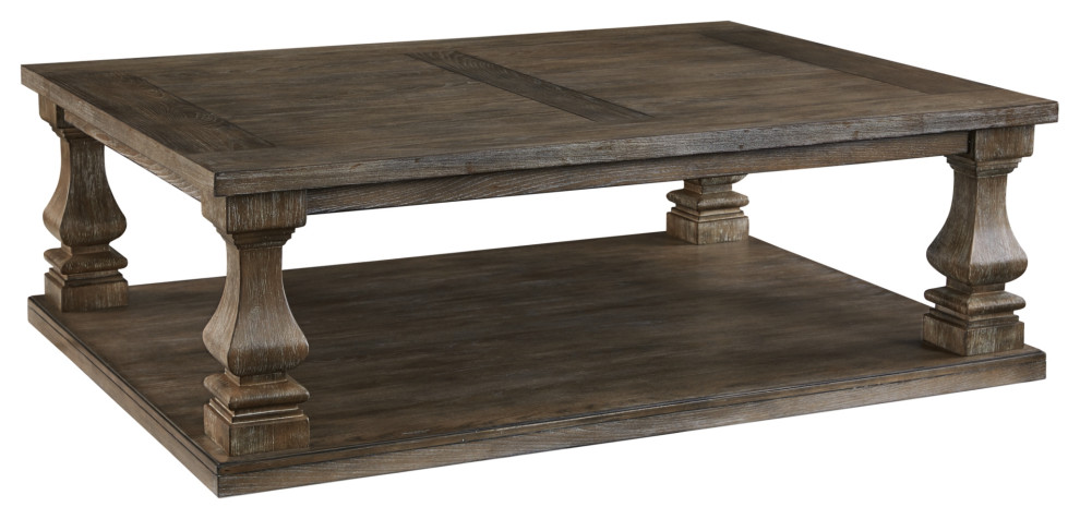 Ashley Furniture Johnelle Coffee Table in Gray