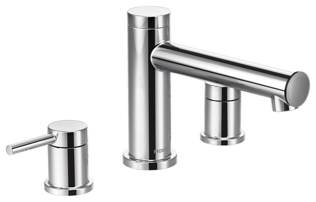 Moen Align 2 Handle Non Diverter Roman Tub Faucet Contemporary