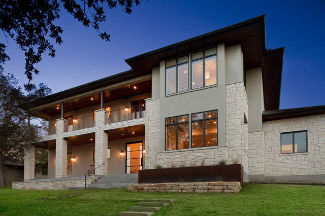 Ridge Oak Residence modern-haeuser