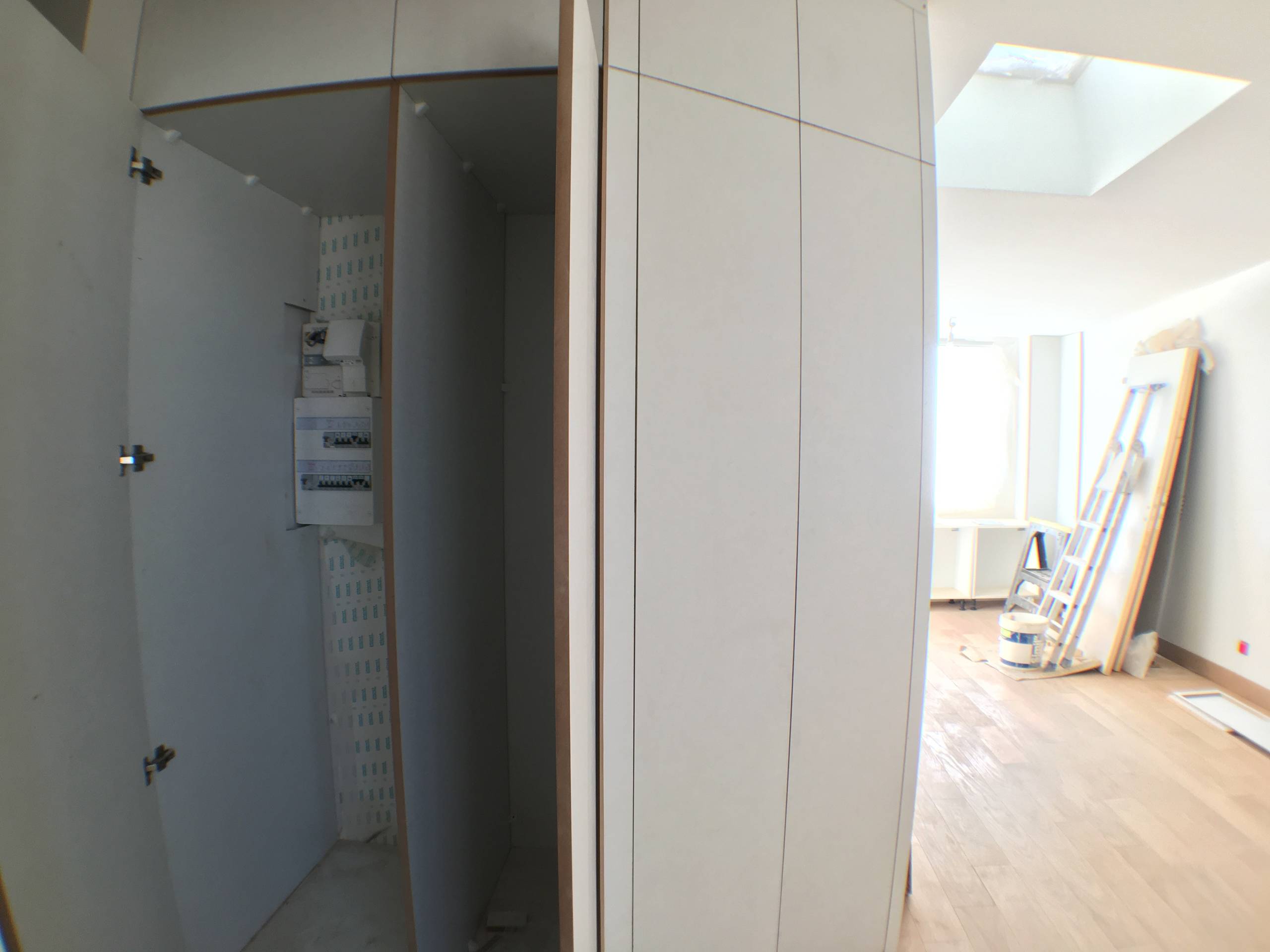 Extantion grenier en 2 appartements