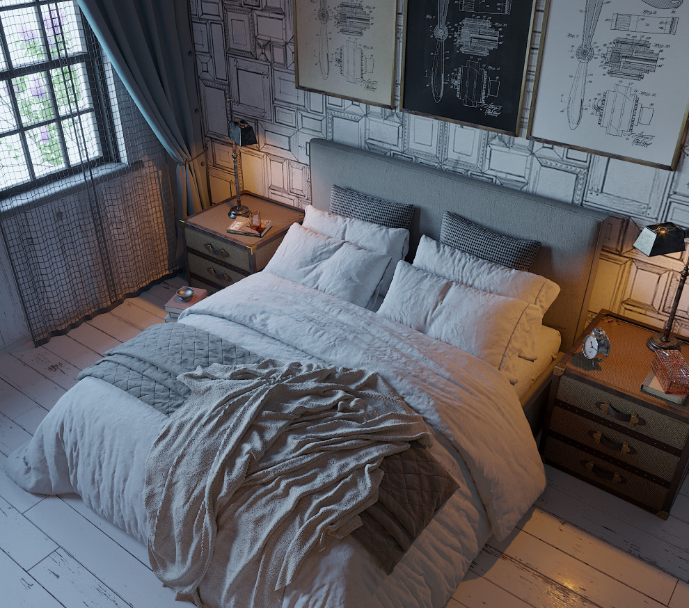 Спальня. Загородный дом