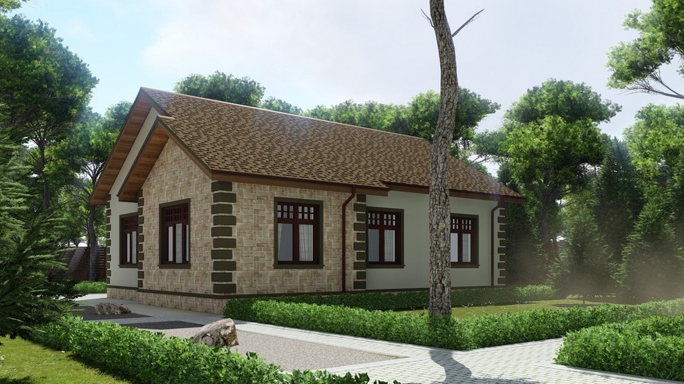 Дворовой фасад. Вид 4