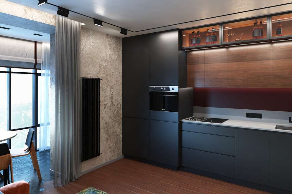 Интерьер студии для молодого мужчины