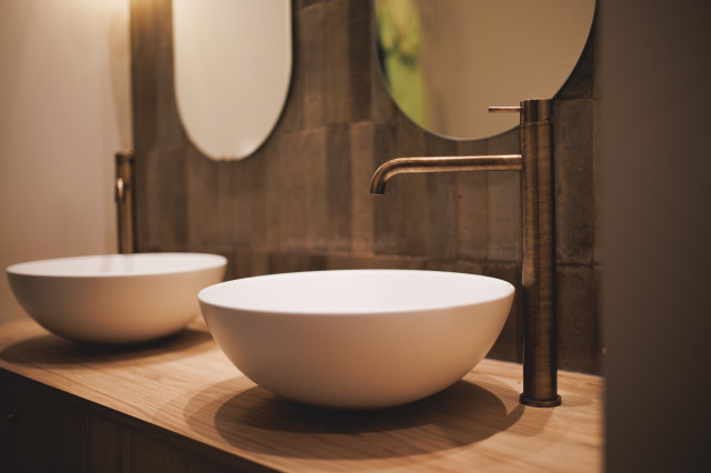 Thevenet modern-badezimmer