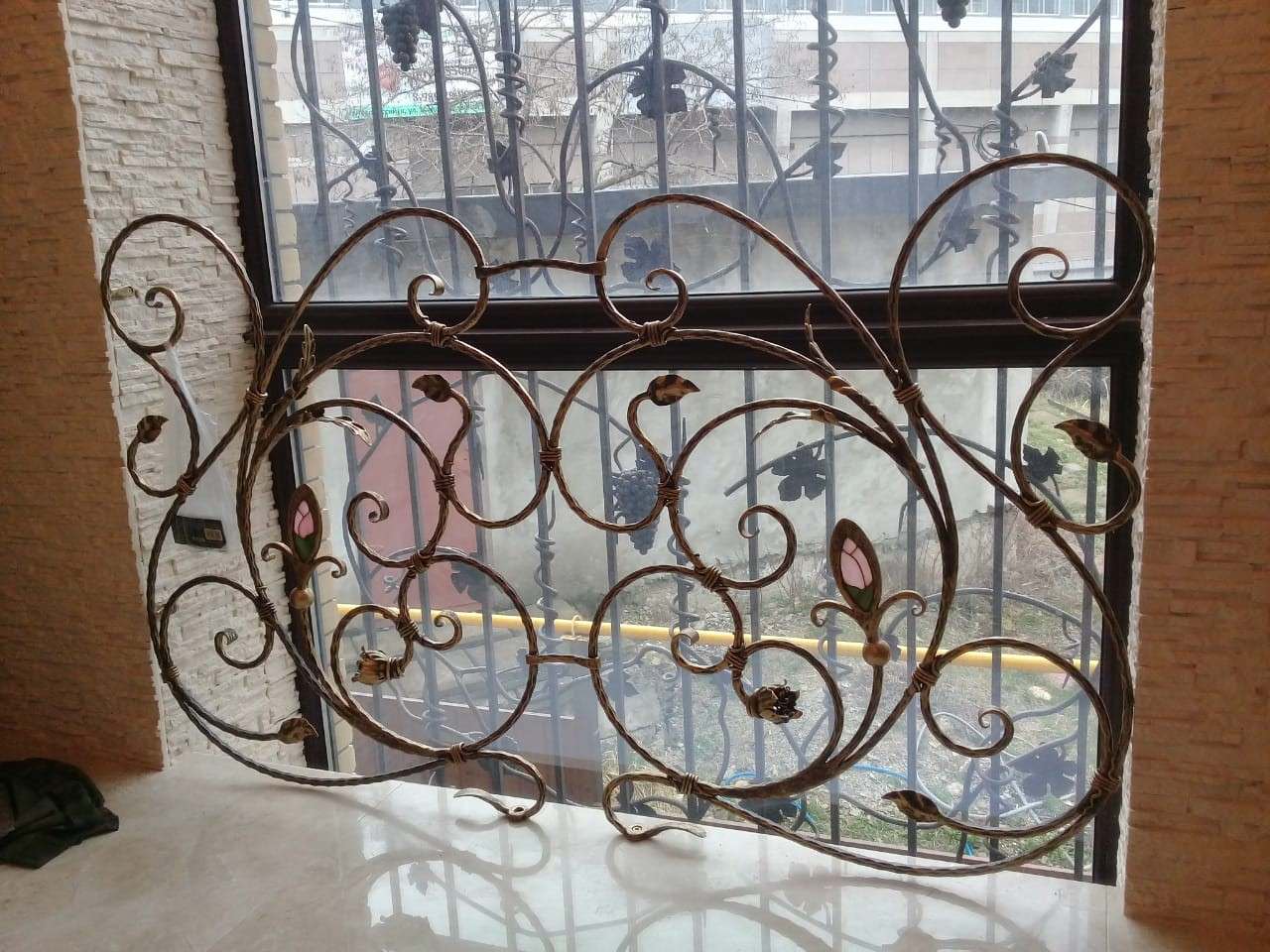 Ковка+витраж