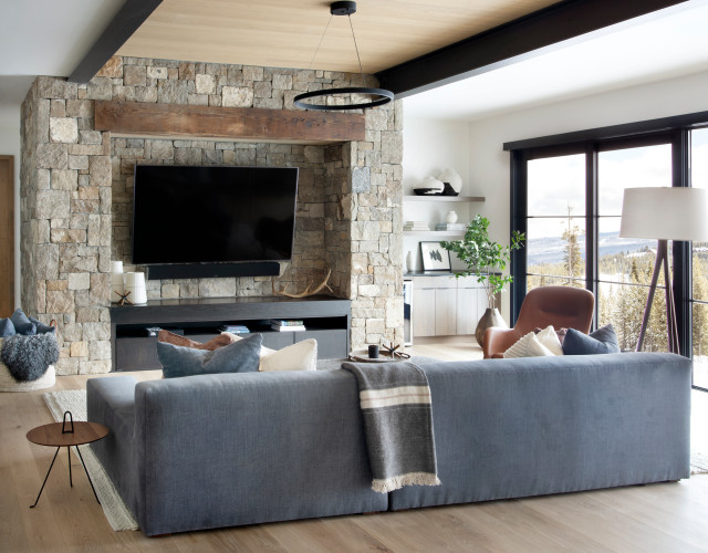 Hillside trendy-dagligstue