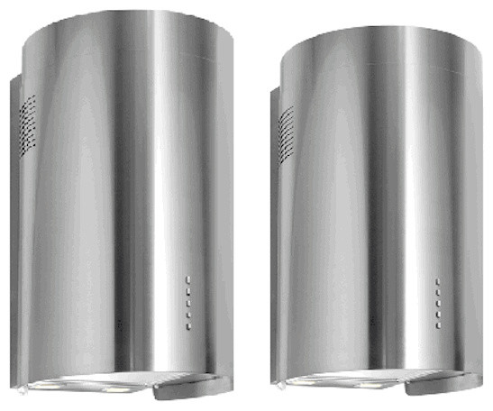 Nt Air Range Hood Wall Mounted Round Stainless Steel 36 Set Of 2 Nt Air Range Hood Wall Mounted Round Stainless Steel 36