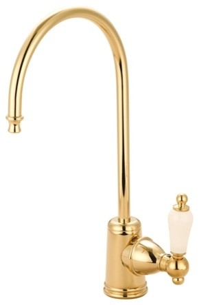 Kingston Brass Water Filtration Faucet, Polished Brass