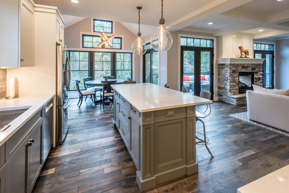 Mechanicsburg, PA- Traditional Two-Toned Kitchen ...