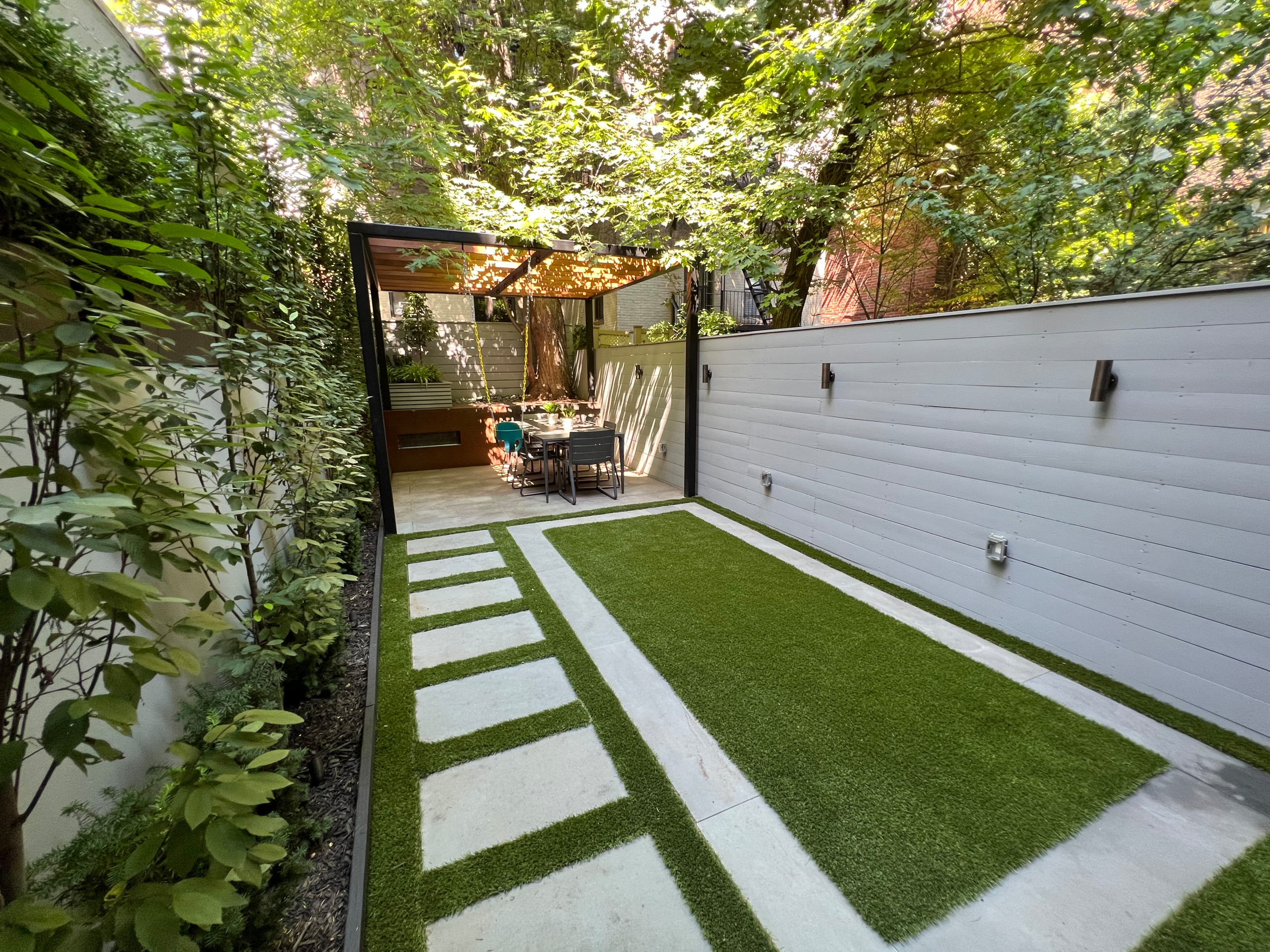 Upper East Side Family Shade Garden