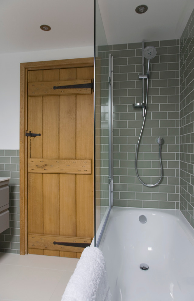 Photo of a country bathroom in Gloucestershire.