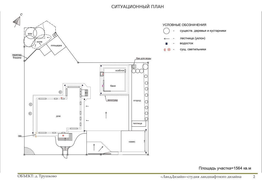 Проект ландшафтного дизайна