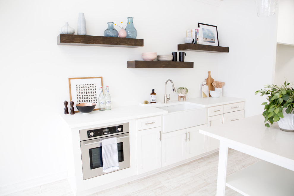 Home design - transitional home design idea in Cleveland