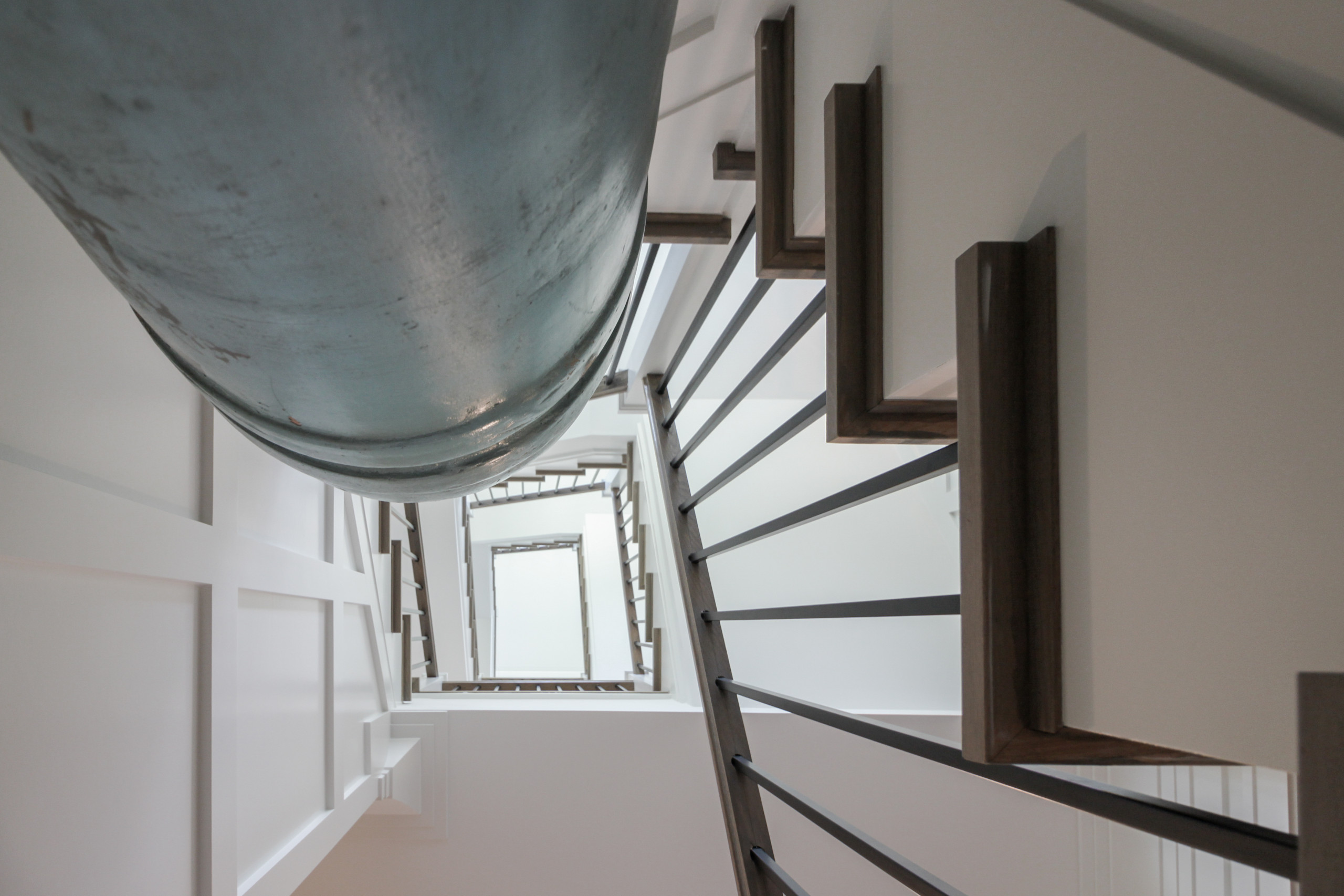 87_Welcoming and Functional Contemporary U-shaped Staircase, Arlington, VA 22207