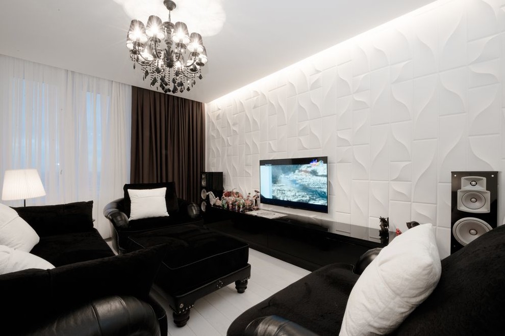 Ремонт двухкомнатной квартиры 70 кв.м в стиле ар-деко