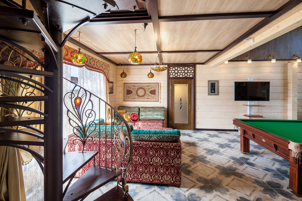 Интерьер гостевого дома с баней в Нижегородской области