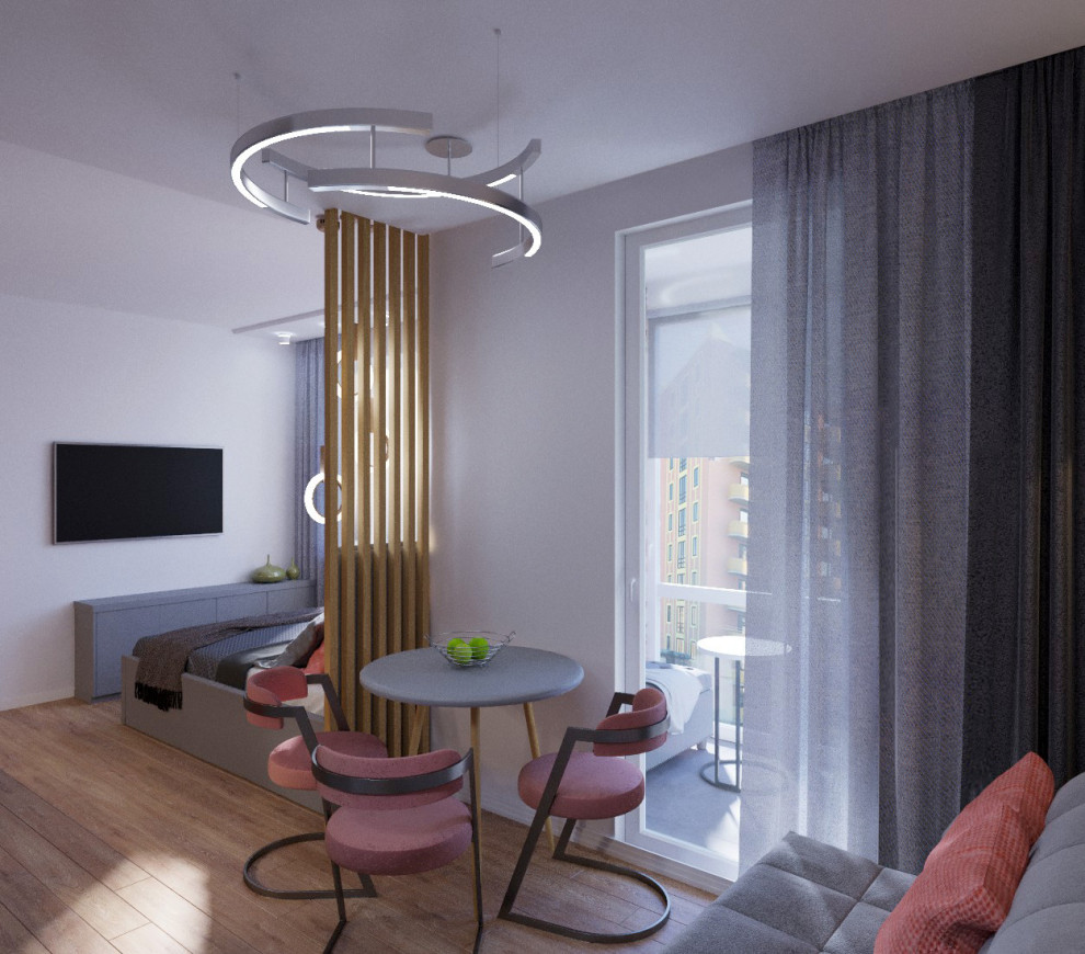 проект квартиры-студии