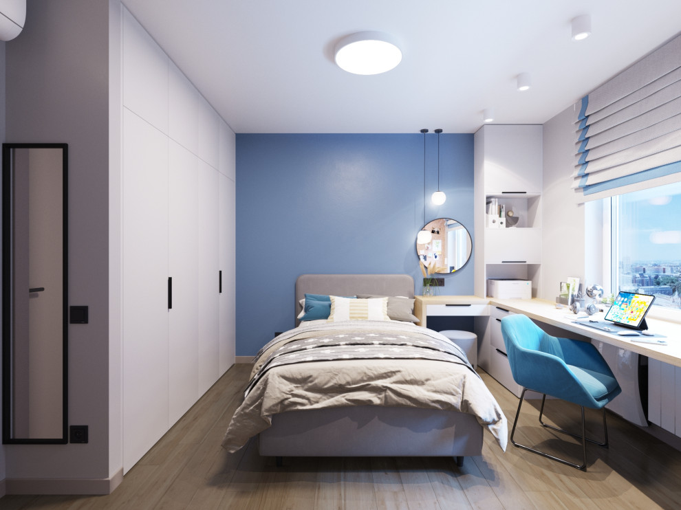 Дизайн-проект 4х комнатной квартиры 81 м2 для многодетной семьи