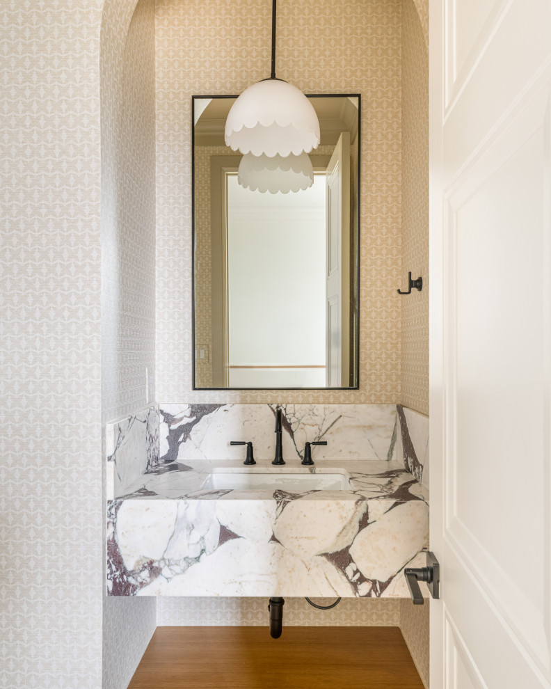 Harper Landing - Transitional - Powder Room - Dallas - by New Leaf ...
