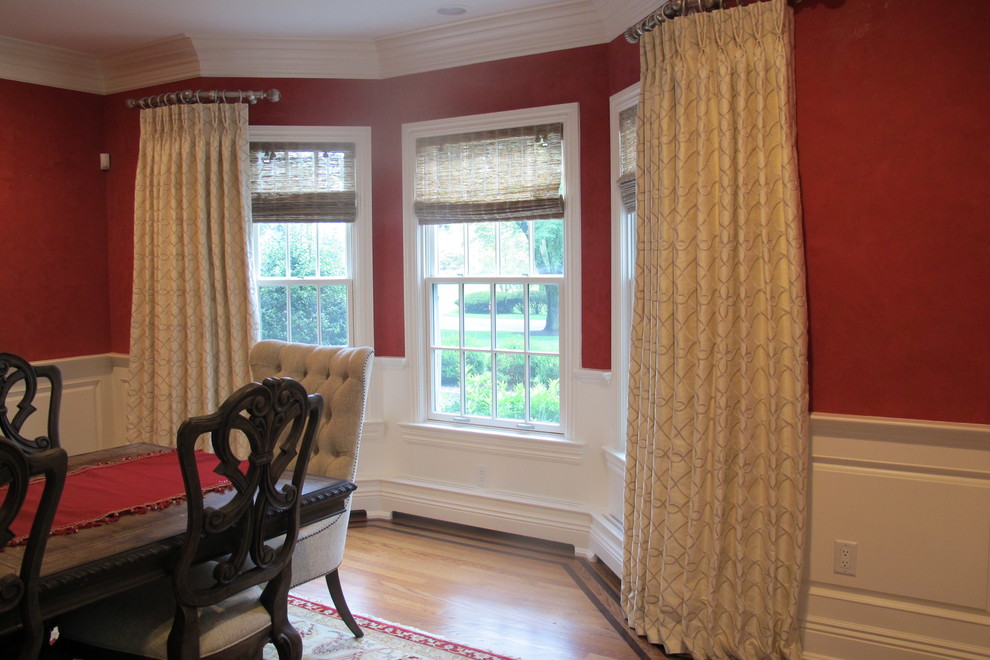 Bay Window Treatments Traditional New York by R Garner Custom