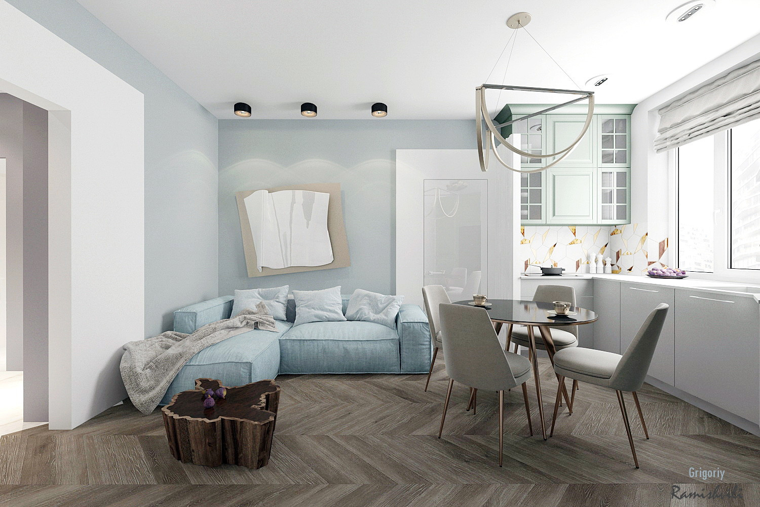 Уютная эклектика малого пространства