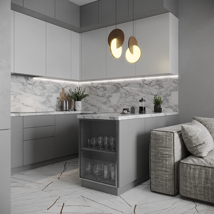 Квартира холостяка.