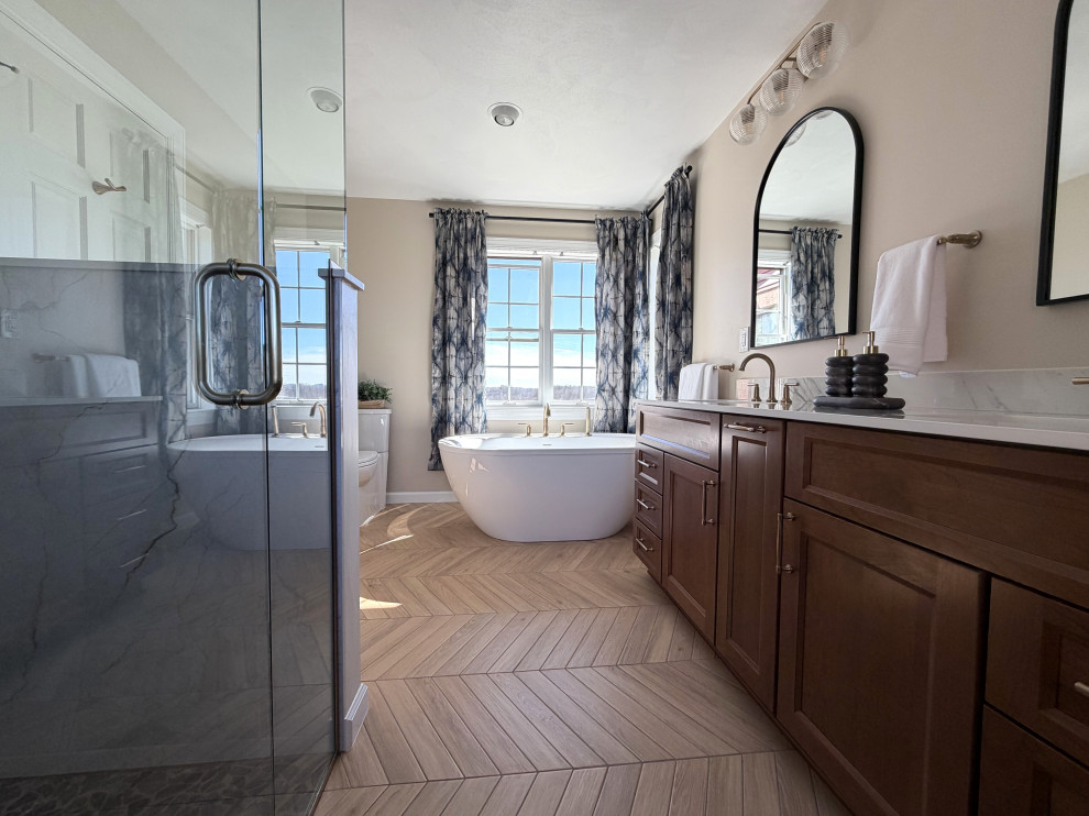 Luxury Master Bathroom Remodel, Spa-Inspired Custom Bathroom Design