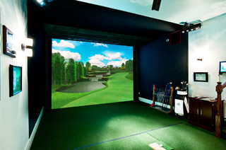 Custom Golf Simulator for Home - Contemporary - Home 