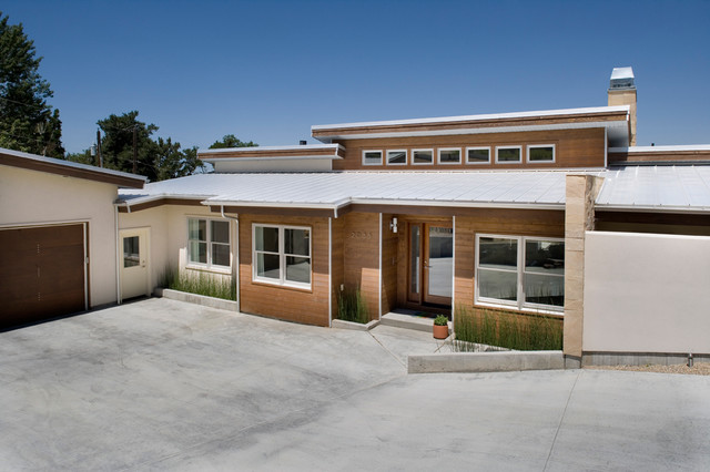 Wagner Residence contemporain-facade