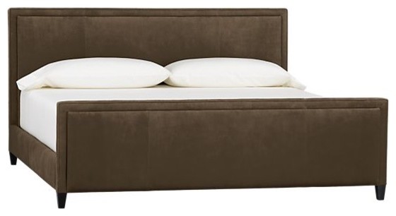 Tanner Leather King Bed
